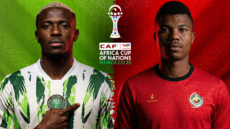 Trực tiếp Nigeria vs Mozambique, 02h00 ngày 6/1